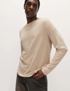 Pure Cotton Crew Neck T-Shirt
