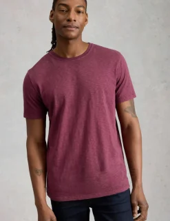 Pure Cotton Crew Neck T-Shirt