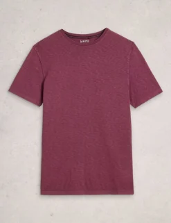Pure Cotton Crew Neck T-Shirt