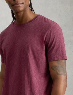 Pure Cotton Crew Neck T-Shirt