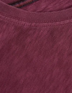 Pure Cotton Crew Neck T-Shirt