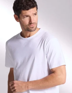 Pure Cotton Crew Neck T-Shirt