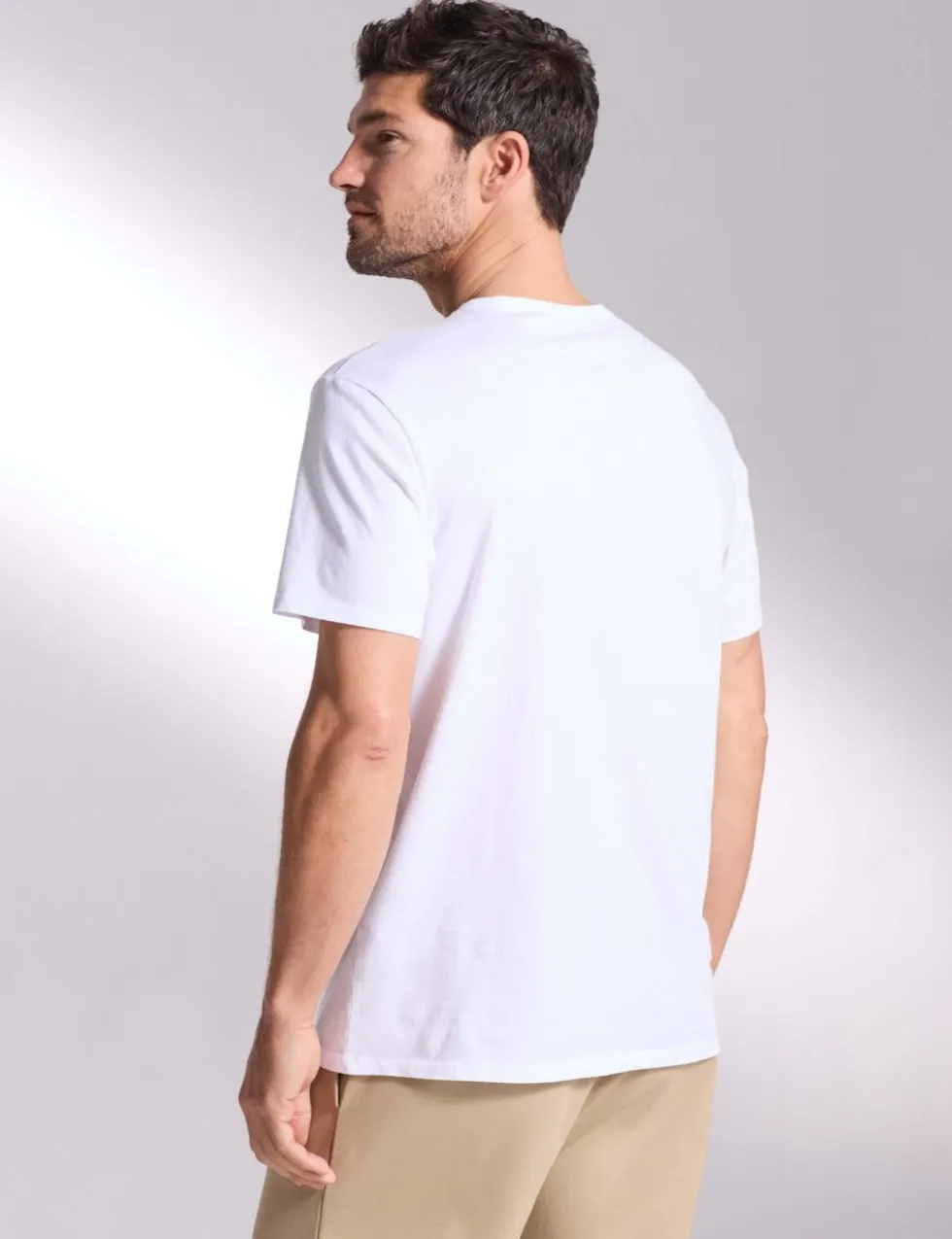 Pure Cotton Crew Neck T-Shirt
