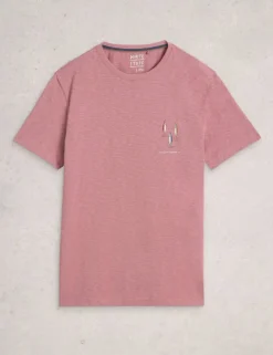 Pure Cotton Crew Neck T-Shirt