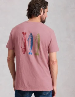 Pure Cotton Crew Neck T-Shirt