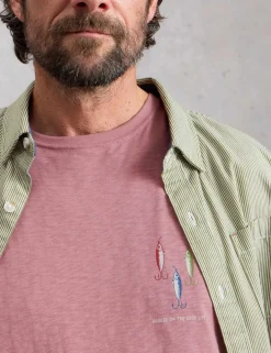 Pure Cotton Crew Neck T-Shirt