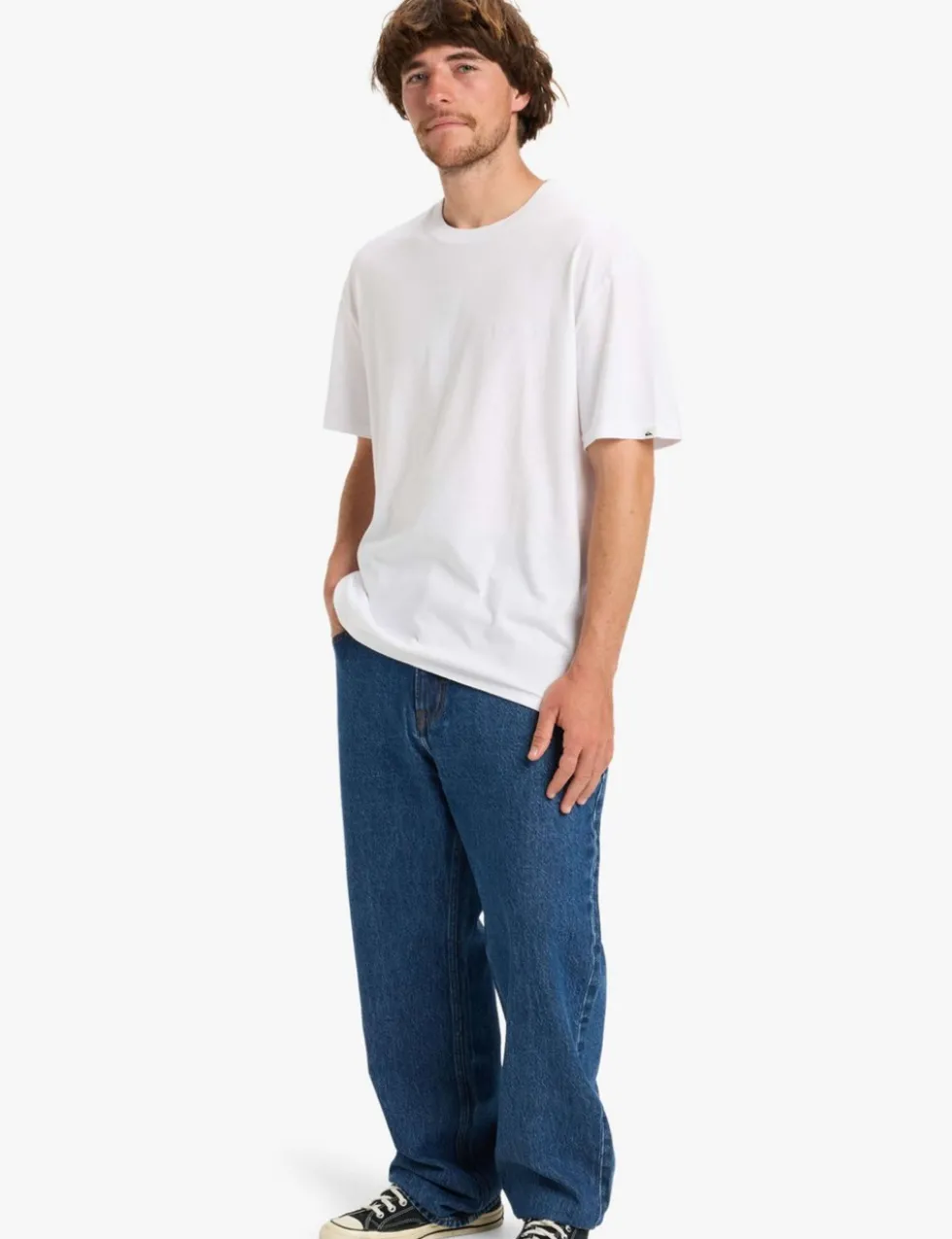 Pure Cotton Crew Neck T-Shirt