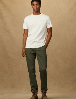 Pure Cotton Crew Neck T-Shirt