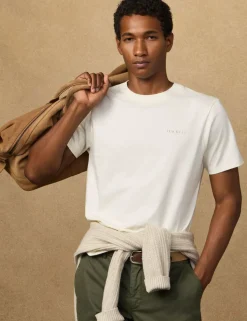 Pure Cotton Crew Neck T-Shirt