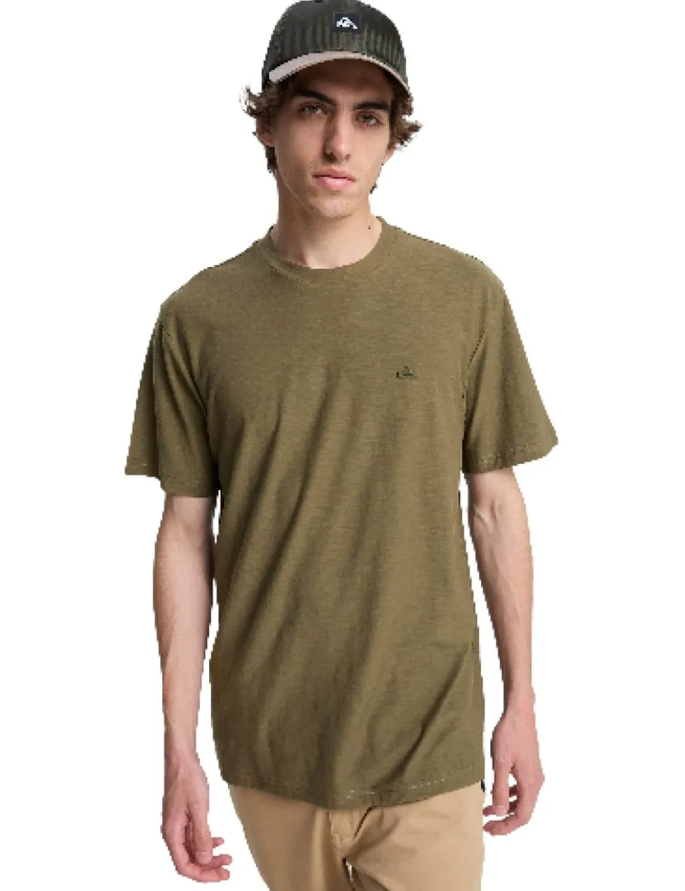 Pure Cotton Crew Neck T-Shirt