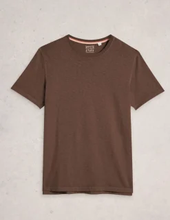 Pure Cotton Crew Neck T-Shirt