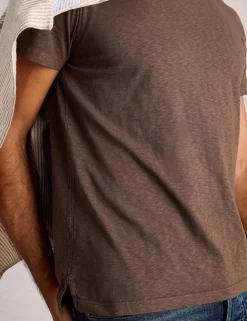 Pure Cotton Crew Neck T-Shirt