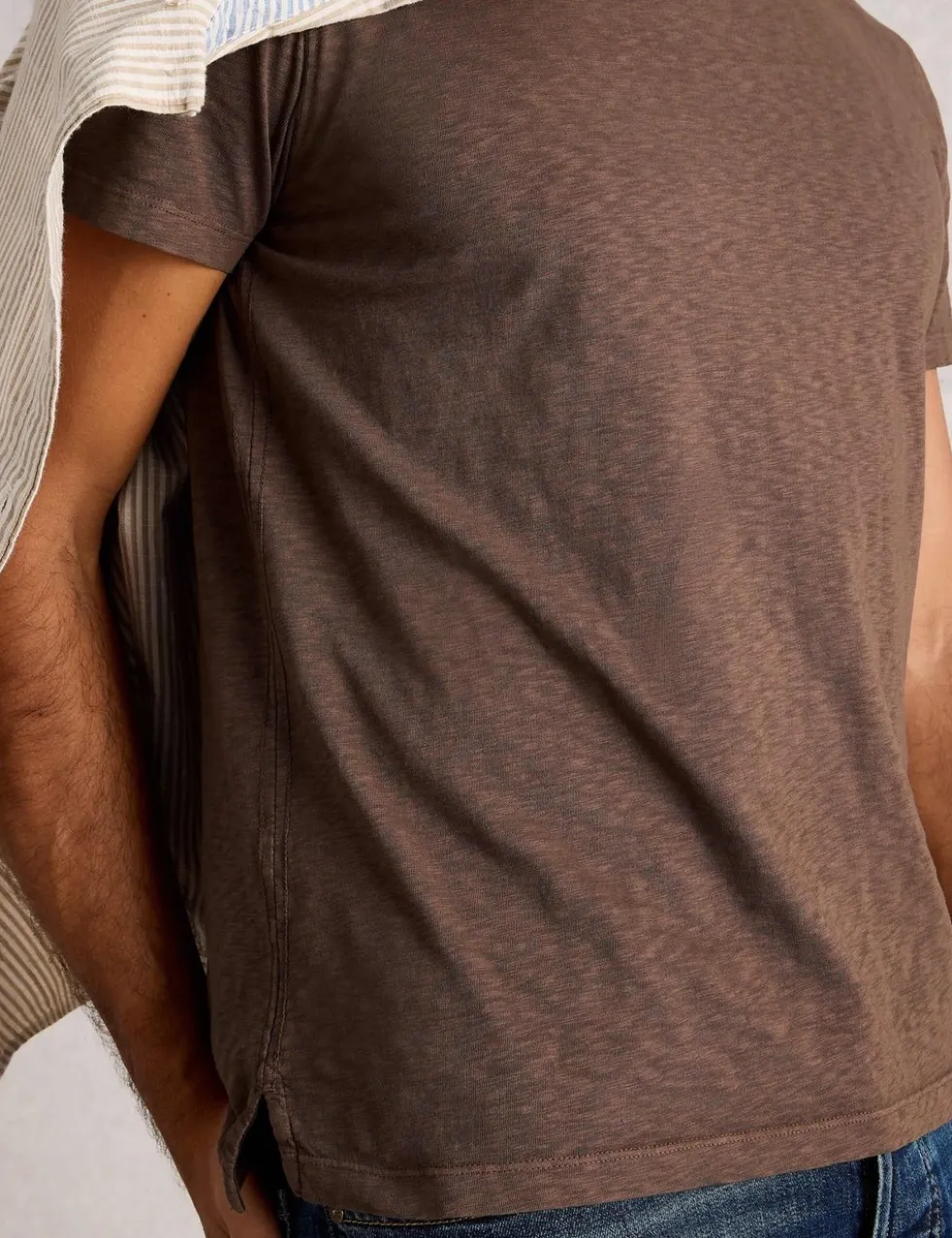 Pure Cotton Crew Neck T-Shirt