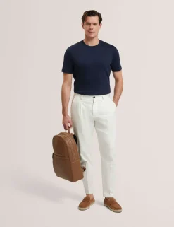 Pure Cotton Crew Neck T-Shirt