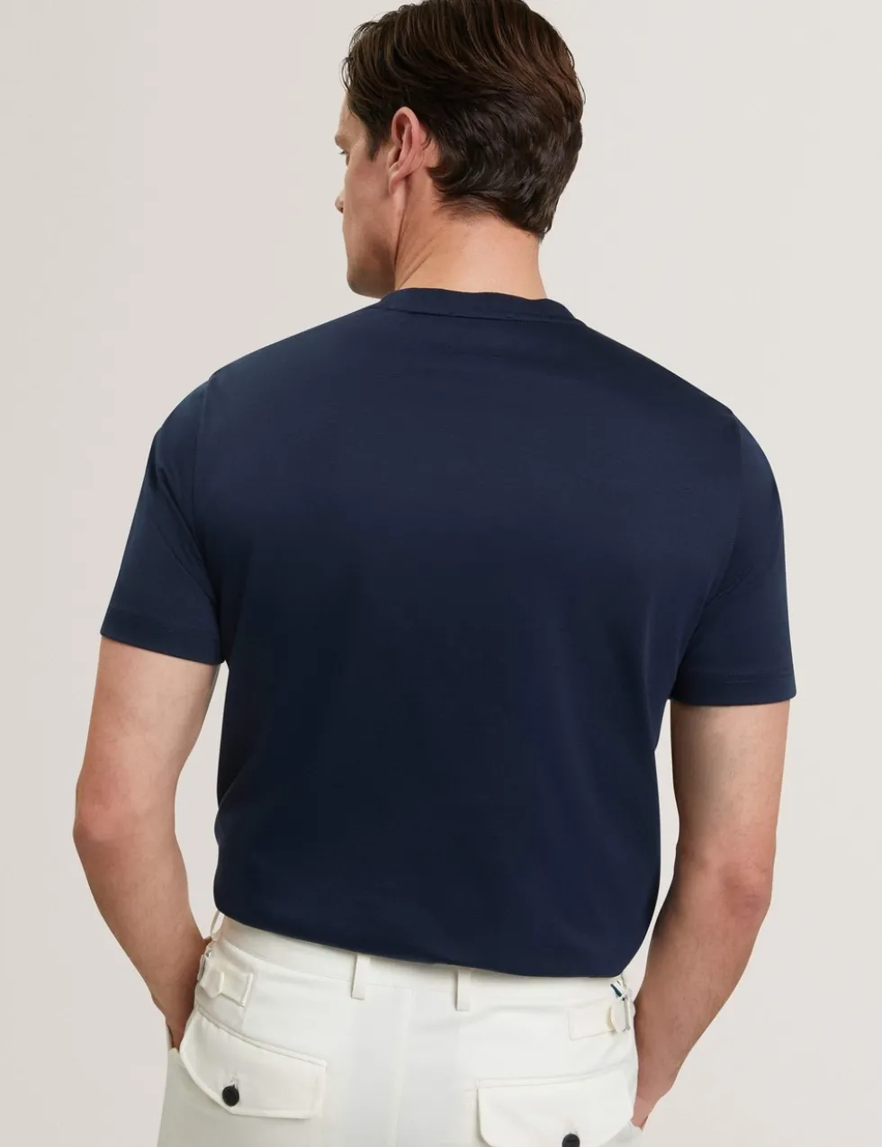 Pure Cotton Crew Neck T-Shirt