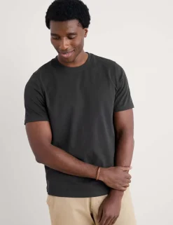 Pure Cotton Crew Neck T-Shirt