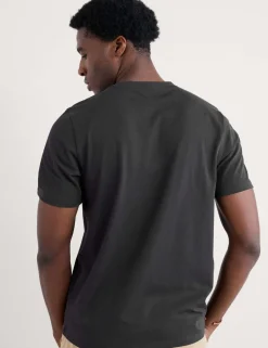 Pure Cotton Crew Neck T-Shirt