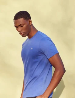 Pure Cotton Crew Neck T-Shirt