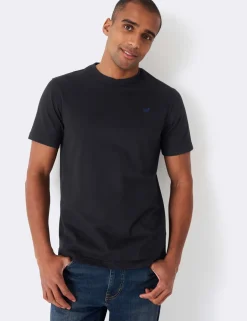 Pure Cotton Crew Neck T-Shirt