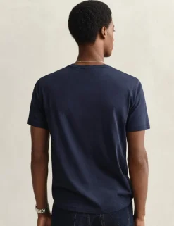 Pure Cotton Crew Neck T-Shirt