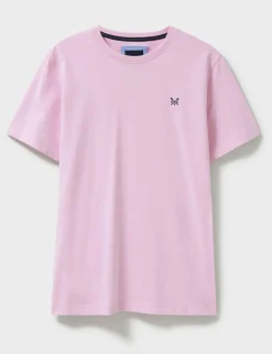 Pure Cotton Crew Neck T-Shirt