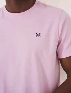 Pure Cotton Crew Neck T-Shirt