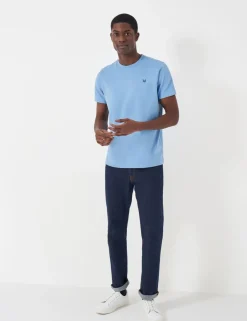 Pure Cotton Crew Neck T-Shirt