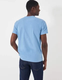 Pure Cotton Crew Neck T-Shirt