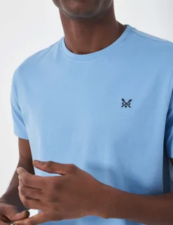 Pure Cotton Crew Neck T-Shirt