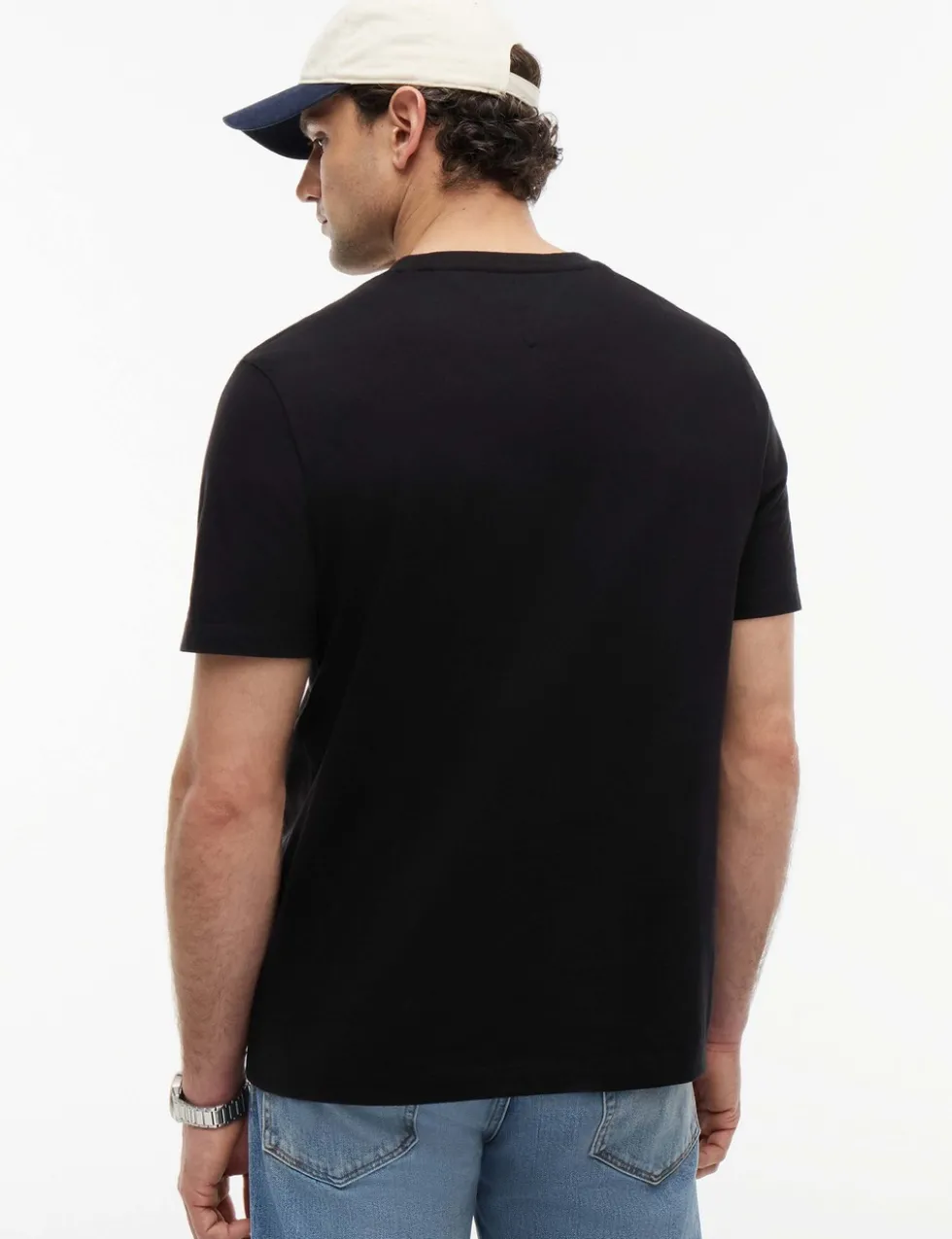 Pure Cotton Crew Neck T-Shirt