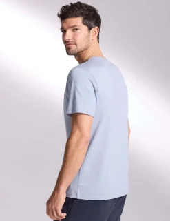Pure Cotton Crew Neck T-Shirt