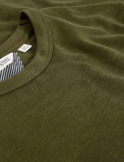 Pure Cotton Crew Neck T-Shirt
