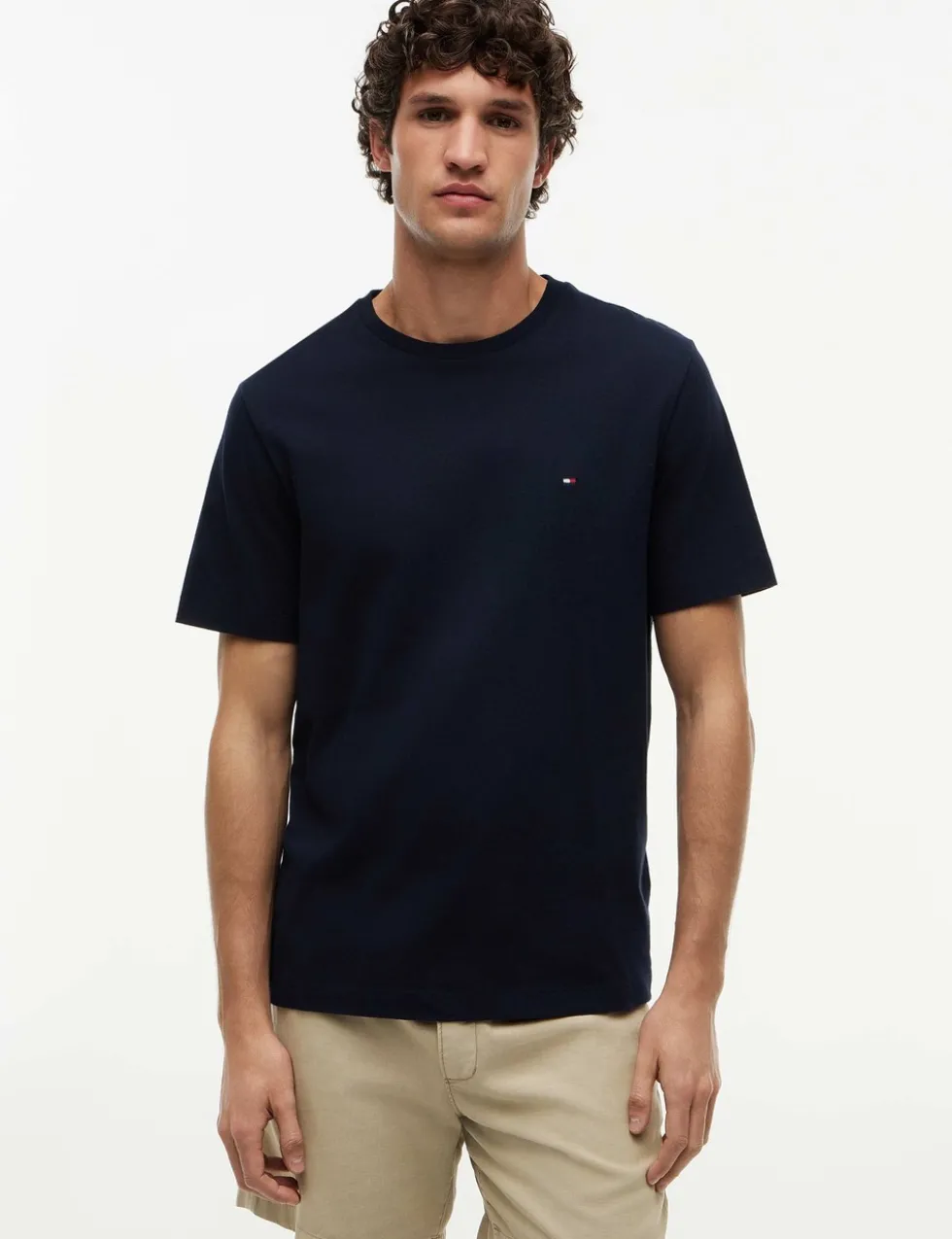 Pure Cotton Crew Neck T-Shirt