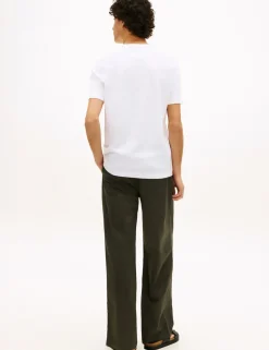 Pure Cotton Crew Neck T-Shirt