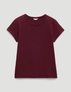Pure Cotton Crew Neck T-Shirt