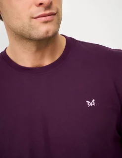 Pure Cotton Crew Neck T-Shirt