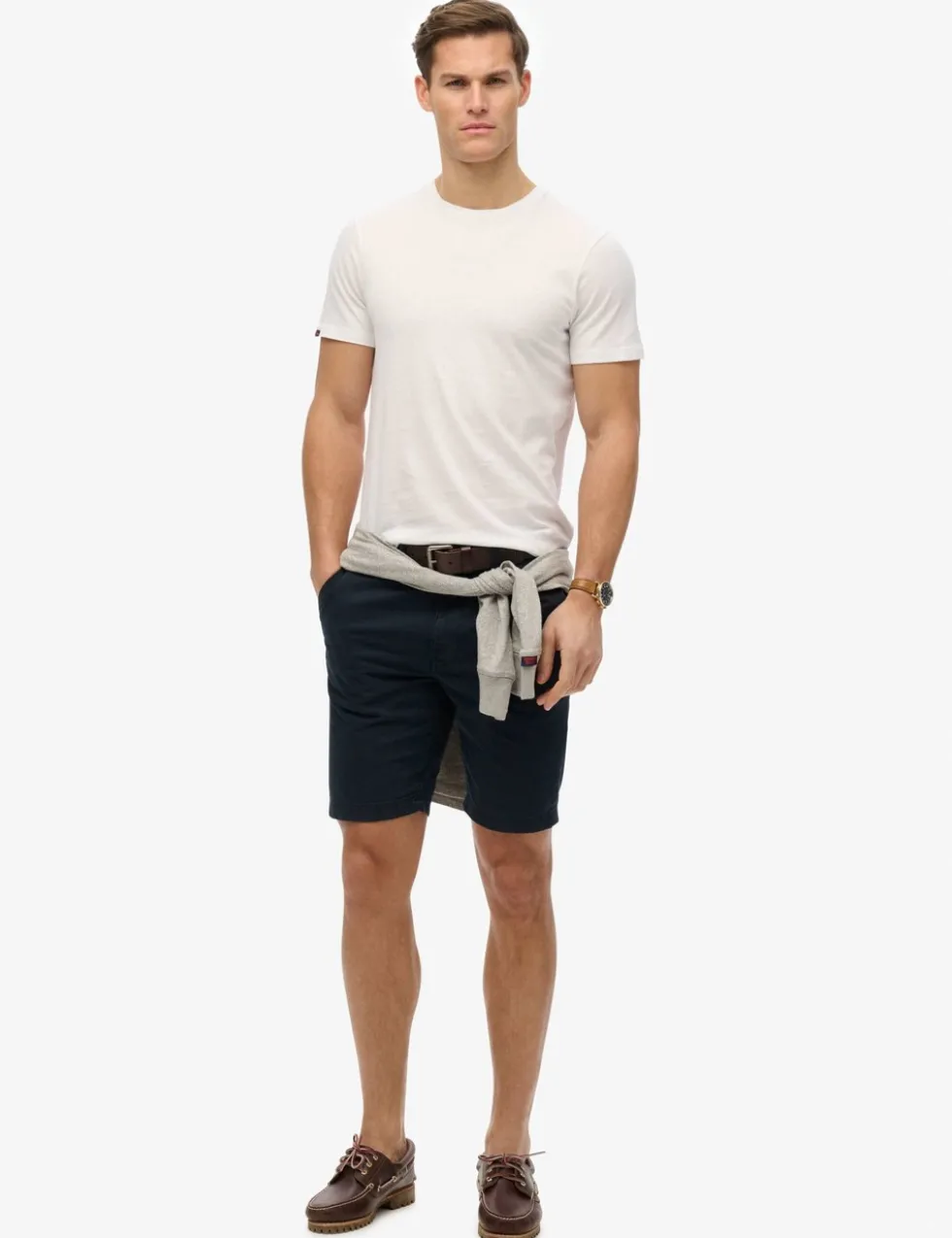 Pure Cotton Crew Neck T-Shirt