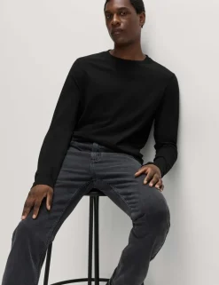Pure Cotton Crew Neck T-Shirt