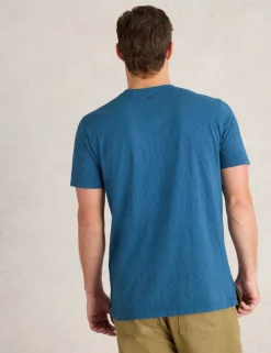 Pure Cotton Crew Neck T-Shirt