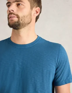 Pure Cotton Crew Neck T-Shirt