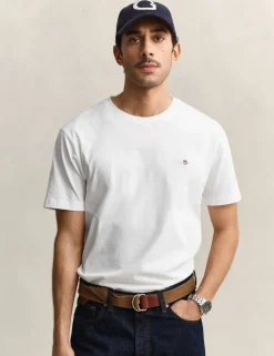 Pure Cotton Crew Neck T-Shirt