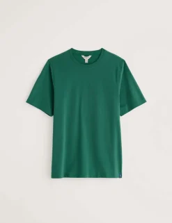 Pure Cotton Crew Neck T-Shirt