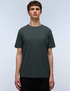 Pure Cotton Crew Neck T-Shirt