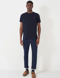 Pure Cotton Crew Neck T-Shirt