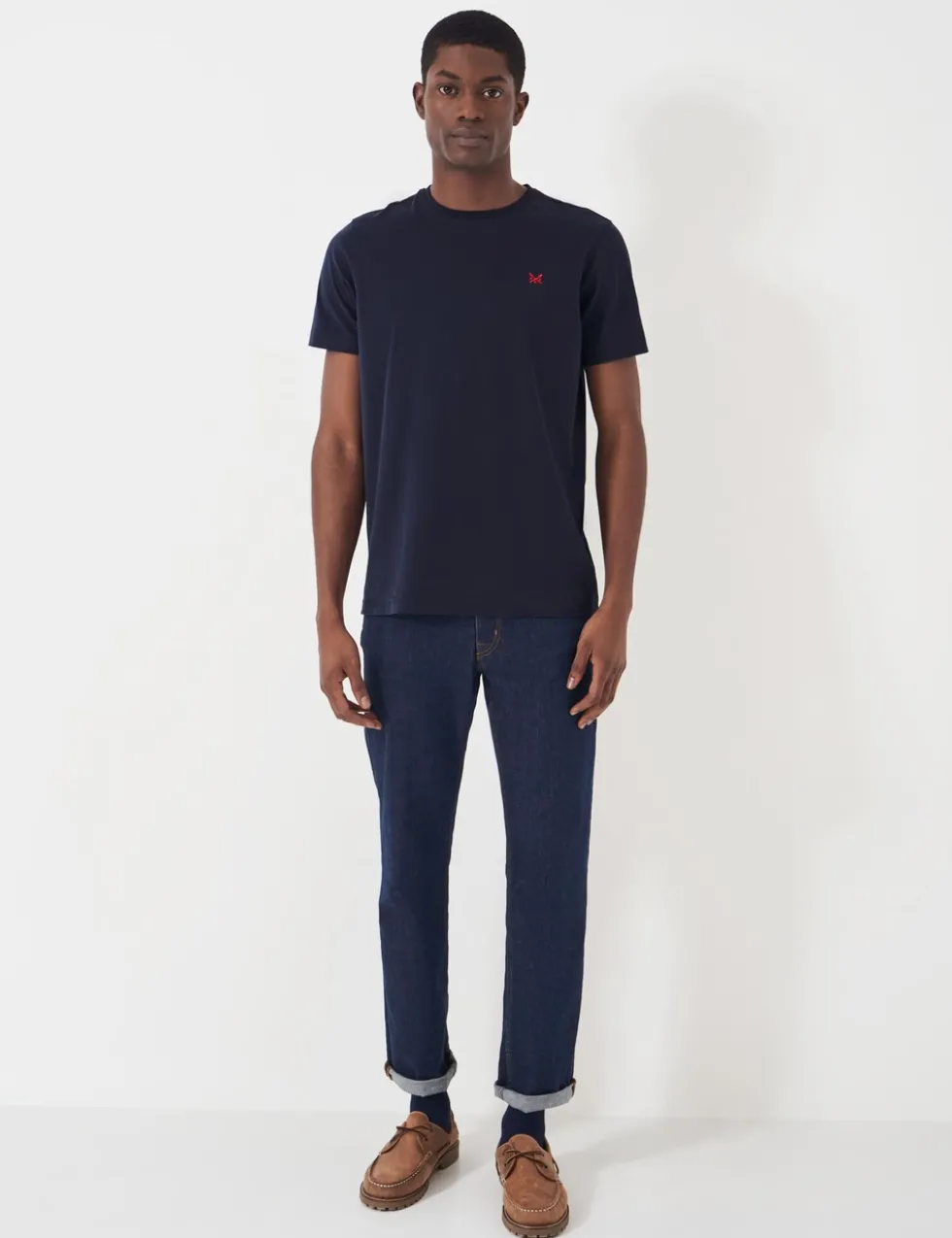 Pure Cotton Crew Neck T-Shirt