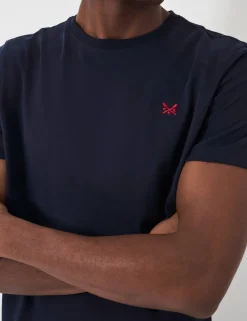 Pure Cotton Crew Neck T-Shirt