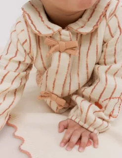Pure Cotton Cupid Striped All in One (0-3 Yrs)
