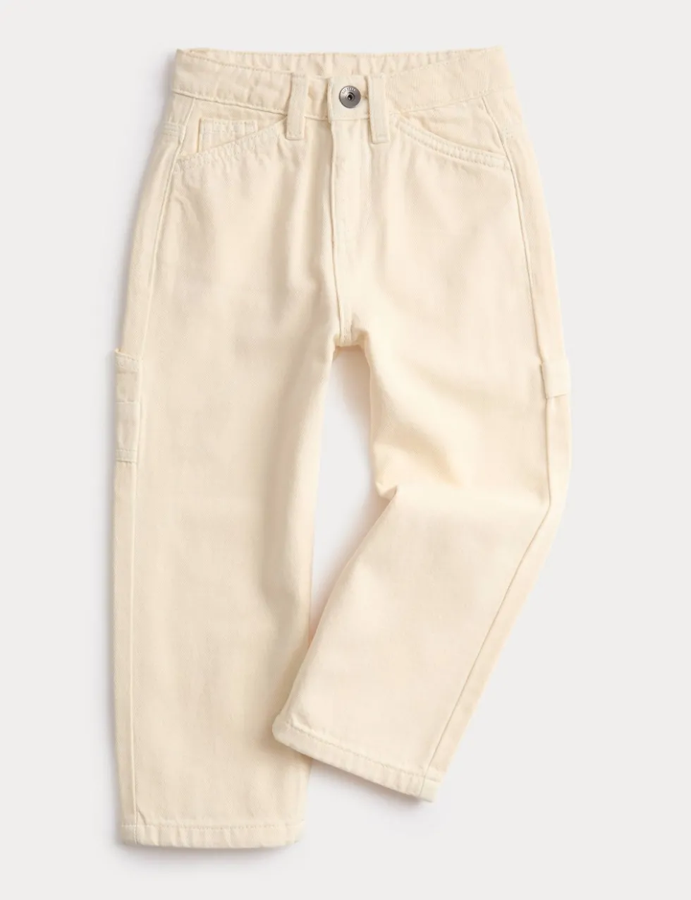 Pure Cotton Denim Carpenter Jeans (2-8 Yrs)