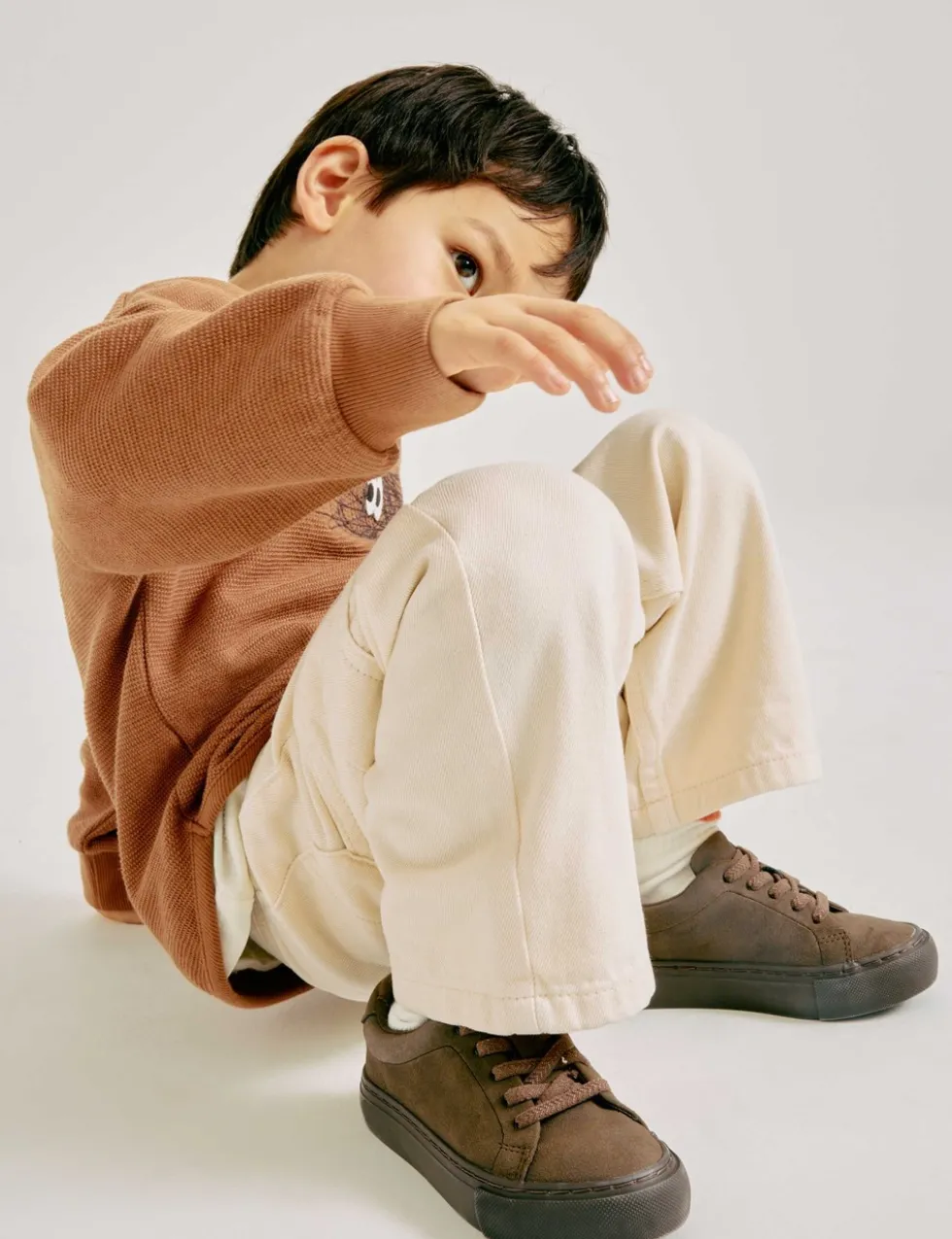 Pure Cotton Denim Carpenter Jeans (2-8 Yrs)