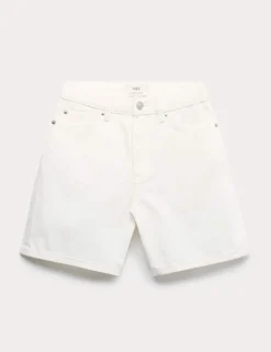 Pure Cotton Denim Classic Shorts